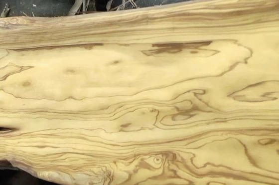 Olivenholz Naturholz Veneer für Möbel Inlay Handwerk