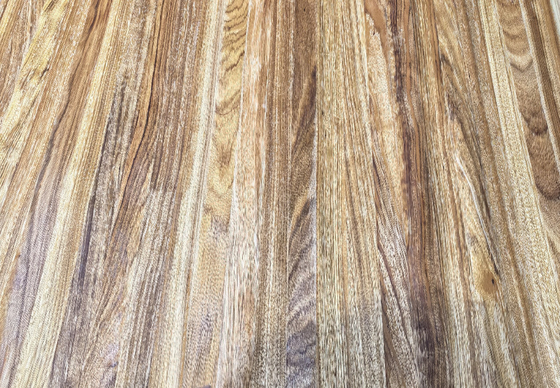 Gerade Kornmuster Zebrano Veneer Blätter Rotary Schnitt Veneer Breite 1,27m