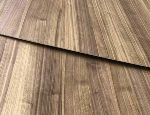 3-25 mm dicke schwarze Walnuss Veneer Blätter Dekorationsplatte